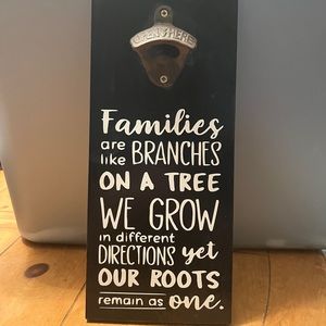 NWT Rustic Magnetic Bottle Opener